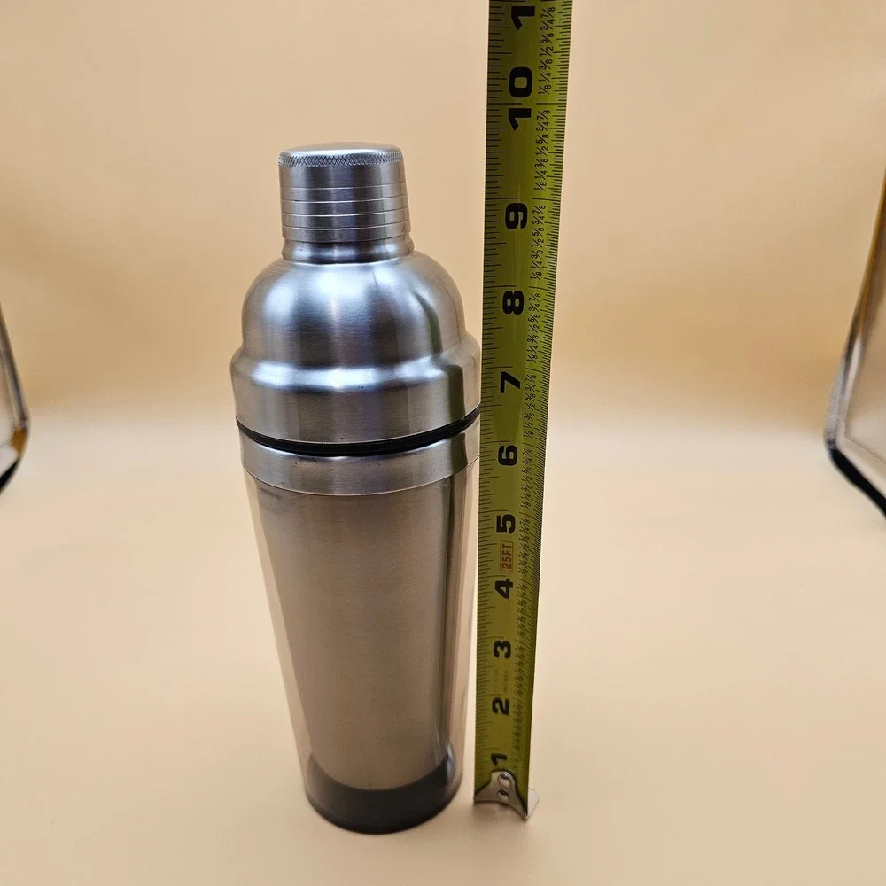 Stainless Steel Cocktail Shaker Bar Tool For‎ Mixology Drinks